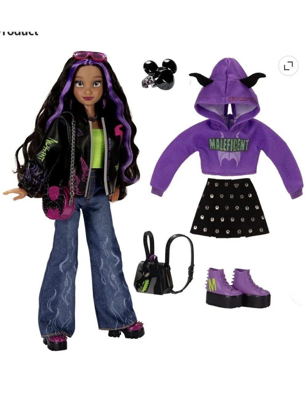 4 Disney ILY 4EVER Doll Maleficent Hocus Pocus Stitch Nightmare Before Christmas
